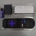 Roku 3920RW-SW Premiere - 4K/HDR Streaming Media Player, Enabled with Premium High Speed HDMI Cable & Simple Remote, Wi-Fi, with HDMI Cable and USB Extension Cord