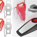 Portable Door Lock for Travel Bedrooms Front Door Security & Upgraded 130dB Door Stop Alarm Hotel Door Locks for Travelers Security Door Stopper Apartment Security Door Locks from Inside, 1 pack