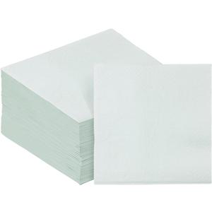 Sage Green Cocktail Napkins 5 * 5inch disposable Beverage Napkin paper for Cocktail, Wedding,  Birthday Party Dessert Wine Paper Napkins 120 Count