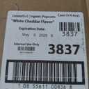 LesserEvil No Cheese Cheesiness Organic Popcorn, Premium Quality, Minimally Processed, No Vegetable Oil, 4.6 Oz, Pack of 3. EXP May 8 2026