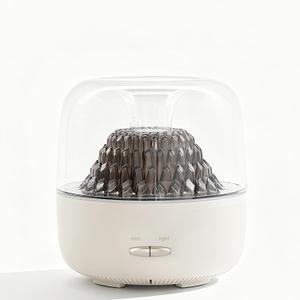 Essential Oil Diffuser for Personal Aromatherapy, Volcano Aroma Diffusers & Ambient Light, 200ml Ultrasonic Cool Mist Spray, Air Fragrance for Home Office, Small Room, Bedroom, Auto-Off, White