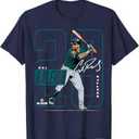 Cal Raleigh | Seattle MLB Baseball Players | MLBCRA202M Comfort Colors Youth Heavyweight T-Shirt
Youth Large Blue