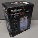 Mueller Rapid Boil Electric Kettle 1.8L  Borosilicate Glass & Stainless Steel  BPA-Free Tea Kettle, LED Light, Auto Shut-Off, Boil Dry Protection Water Heater  Fast Heating, Kitchen Appliances (Silver)