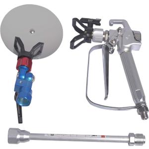 GDHXW W-079 Airless Paint Spray Gun with Spray Guide Accessory Tool and Extension Pole for Airless Paint Sprayer