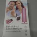 Electric Foot Callus Remover,Foot Scrubber & Callus Remover for Feet Foot Spa Pedicure Tool with 60 Grinding Discs Professional Electric Foot File Ideal (Light Pink)