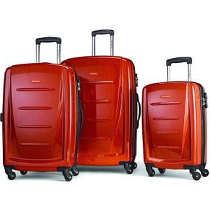 Samsonite Winfield 2 Hardside Expandable Luggage with Spinner Wheels, Orange, 3-Piece Set (20/24/28)