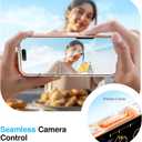 SMARTDEVIL Magnetic MagSafe Case for iPhone 17 Pro Max, Strong Magnetic Clear Shockproof Cover with 2 Screen Protectors, Ultra-Slim Anti-Yellowing Phone Case-White