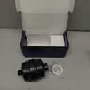 Ryamen Heavy Duty Shower Filter, Shower Water Filter, 99% REMOVAL Shower Head Filter for Hard Water, Heavy Metals, Chlorine (2 Cartridges, Black)