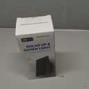 Solar Outdoor Lights, 3000K 700LM Solar Wall Lights Outdoor Up and Down, Dimmable Solar Sconce Lights, IP65 Waterproof Outdoor Solar Lights for Yard Patio Garage Porch, 1pcs