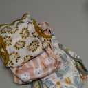 Langsprit Washable Female Dog Diapers (3 Pack) - Doggie Reusable Small Medium Large Dog Diapers for Doggy Puppy Female in Period - Highly Absorbent Dog Heat Panties (Medium,Rabbit, Owl, Lion)