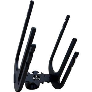 SurfWing Wakeboard/Surf Combo Tower Rack, Dual-Slot Wakesurf Board Rack Fits Surf Style, Hybrid, Skim and Wakeboards, Universal Boat Tower Mount