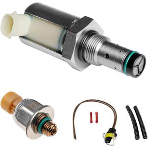 6.0 IPR Valve with ICP Control Sensor and Pigtail | Replacement for 2003-2010 F250 F350 F450 F550 E450 Super Duty Excursion, 04-10 E350 E450 | REPLACE# CM-5126, 1846057C1, 4C3Z-9F838-A, 1845428C91