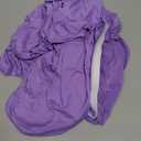 Babenest 7.2FT Purple Round Backdrop Cover, Two-Sided Spandex Circle Balloon Arch Stand Cover for Party Wedding Ceremony Birthday Baby Shower Anniversary Decoration