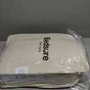 Bedsure Queen Comforter Set - Beige Soft Bedding for All Seasons, Cationic Dyed Bed Set, 3 Pieces, 1 Queen Size Comforter (90"x90") and 2 Pillow Shams (20"x26"+2")