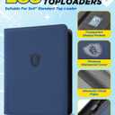 9 Pocket Toploaders Binder with Zipper Holds 288 Top Loaders Premium Double-Sided Card Album for Trading Cards, TCG, MTG, Sports Cards