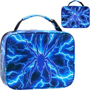 Boys Lunch Bag for Kids Insulated Lunch Box for 3 4 5 6 7 8 9 10 11 12 Kids Toddler Back to School Reusable for Elementary Kindergarten Primary School