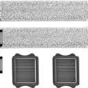 Wet And Dry Vacuum Cleaner Roller Brush & HEPA Filter Accessory Replacement Set. Compatible With Tineco IFloor 5 Breeze