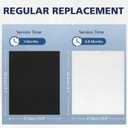 2 Pack C545 HEPA Replacement Filter S Compatible with Winix C545 Air Purifier, Replaces Part 1712-0096-00 and 2522-0058-00, 2 HEPA Filter + 8 Activated Carbon Filters