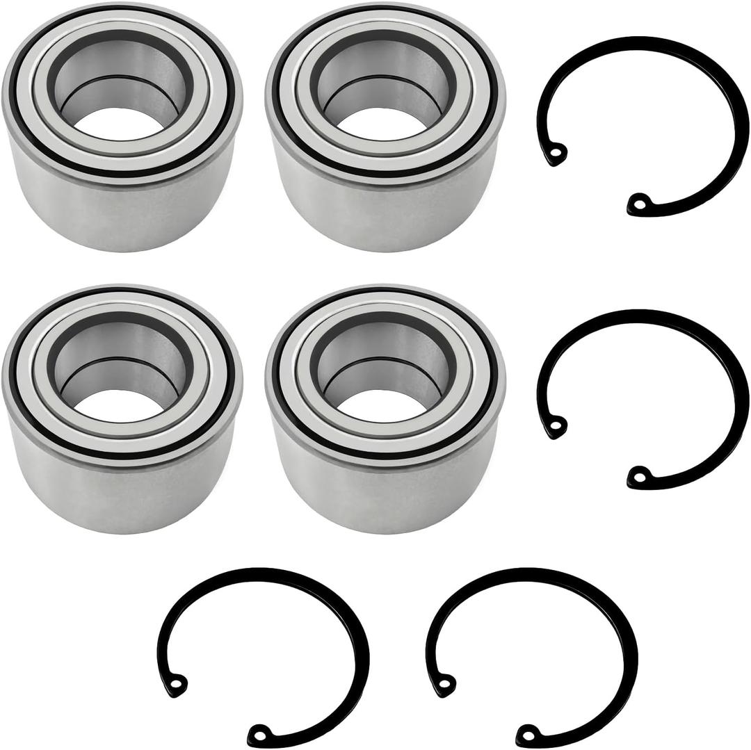 Front Rear Heavy Duty Wheel Bearing For Yamaha Grizzly 550 2009-2014 Grizzly 660 2003-2008 Grizzly 700 2007-2023 Kodiak 700 2016-2023 Kodiak 450 2018-2023