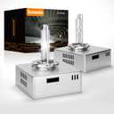 for 2016 2017 2018 Chevrolet Silverado 1500 Custom LS LT LTZ SSV High Country Headlight Bulbs, for 2019 Chevy 1500 LD HID Xenon D5S, H/L Beam Bi-Xenon 6000K Lights, Not for Halogen, 2 Pack