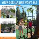 Hyponix Ninja Warrior Obstacle Course for Kids 2 Climbing, Swinging & Balance Training, Ages 3+