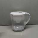 Brita Water Filter Pitcher for Tap and Drinking Water with 1 Standard Filter, Lasts 2 Months, 6-Cup Capacity, BPA Free, White