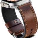 Gitalian Leather Band Compatible with Apple Watch Ultra3/2/1 Band 49mm 46mm 45mm 44mm 42mm for Men, Genuine Leather Replacement Strap for iWatch Series 10 9 8 7 6 5 SE2, Oil Brown