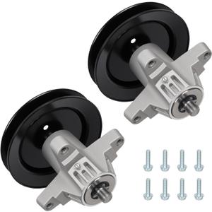 918-04456 918-04461 Spindle Assembly Fit for Cub Cadet/MTD/Troy Bilt/Toro 42 Inch Mower Deck LT1042 LX420 LX425, Replaces 618-04456 618-04461 112-0460 (2 Pack)