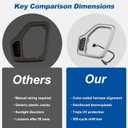 RARAYC 5YD27LS5AA Upgrade Transmission Shifter Bezel with Harness Fit Compatible with 2014-2018 Jeep Cherokee 68413957AA 601-401 Transmission Shifting Bezel Trim