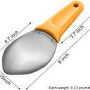 2 Pcs Mango Slicer Cutting Tool, Watermelon Cutter Tool, Mango Splitter Dragon Fruit Prep Tool, Mango Pitter and Peeler with Non-Slip Handle Kitchen Tools for papaya, avocado, Kiwi