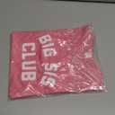 CM C&M WODRO Big Sister Shirt Toddler Baby Girl Big Sis Club Letters Print T-Shirt Tees Kid Summer Short Sleeve Clothes (Pink,2-3 Years)