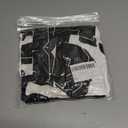 Verdusa Women's Y2k Jersey Shirt Baggy Shirt Oversized Tshirts Leopard Print V Neck Tshirt Tops (S)