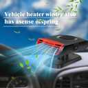 150W 12V Car Heaters Portable Car Heater, Auto Heater Fan Fast Heating Quickly Defrost Defogger Heating Cooling Fan, Car Windshield