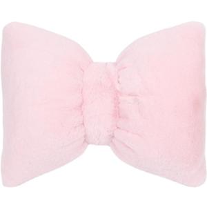 Bow Shaped Throw Pillow for Couch  Perfect for Home Dcor,16x11 (Pink)