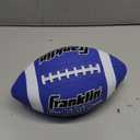 Franklin Sports Kids Junior Grip-Rite Youth Junior Size Rubber Footballs - Peewee Kids Durable Outdoor Footballs  (Blue/White)