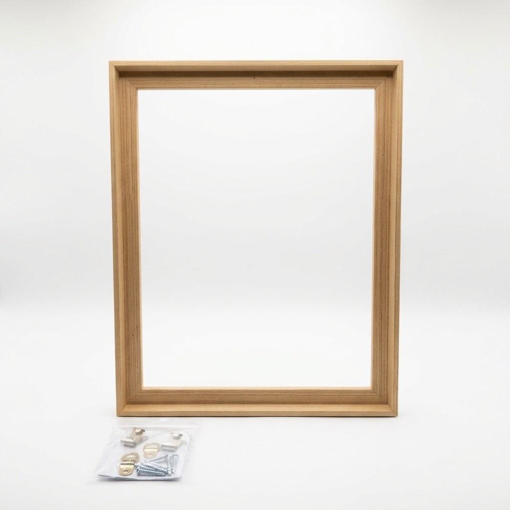 Poster Frame, 18x24, Natural Woodgrain, 1-Pack