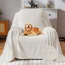 Waterproof Recliner Chair Covers, Anti-Slip Reclining Chair Covers, Pet-Friendly, Washable, Durable and Breathable Couch Covers  Reversible Design for Sofa Protection (71x71in/Beige)