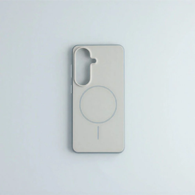 Mr. Case Back Cover for Samsung A56 5G Elegant Frosted White Translucent Back  Anti-Scratch Shockproof Phone Case - White