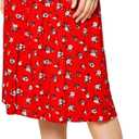 Sugar Lips Women's A-line (Green, M)