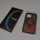 TORRAS Magnetic Ostand for iPhone 14 Pro Max Case [Compatible with Magsafe] with Stand, [Military Grade Drop Protection] Shockproof Translucent Back Slim Protective Phone Case (2022), Black