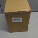 Christmas Snowman Solar Lanterns Outdoor Hanging Solar Lantern Metal Waterproof Decor Snowman Lamp with Glass Ball Solar Lights for Garden Patio Yard Decor(15.7 H* 5.9 W)