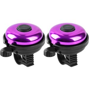 Classic Bike Bell, Aluminum Bicycle Bell, Loud Crisp Clear Sound Bicycle Bike Bell for Adults Kids