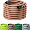 Flexzilla Colors Garden Hose 5/8 in. x 100 ft., Lightweight All-Weather Water Hose, Durable and Flexible, Leak-Free Connections, Red Clay