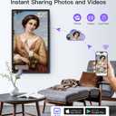 Uhale 32 Inch Extra Large Digital Picture Frame with 64GB, Remote Control, 1920 x 1080 FHD IPS WiFi Electronic Photo Frames, Support SD and USB, Share Moments Securely and Instantly, No Touch Screen