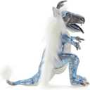 Folkmanis Ice Dragon Hand Puppet, 17 x 10 x 17 in