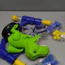 Dinosaur Shooting Toys for Kids 3-5 Years, Movable Target Shooting Games with 2 Air Pump Launcher, Interactive Competition Game Gift for Boys and Girls Ages 3 4 5 6 7 8 Years Old (2 Popper Guns)