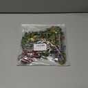 XunYee 4 Pieces Christmas Mistletoe Ornaments Artificial Mistletoe Branches Decor Decorative Mistletoe Decoration Hanging Red and White Berry Picks for Home Christmas Handmade Party Decorations