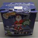 15FT Giant Christmas Inflatable Outdoor Decoration, Climbing Inflatables Santa Claus Decor Christma Blow Ups Outdoor with LED, Inflatable Christmas Decorations Outdoor for Yard Roof