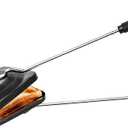 Sandwich Toaster, Non-Stick Aluminium & Stainless Steel, Black, Rectangular, 15.5 x 5.6 Inches, 0.52 Pounds