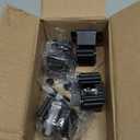 Adjustable Lightsaber Wall Mount Vertical Display Stand Horizontal Light Saber Holder for Star Wars Lightsabers Luke Skywalker lightsaber Darth Vader lightsaber Ludosport Lightsaber (Black 4pcs)